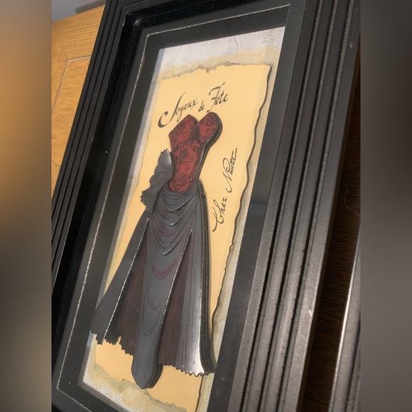 Shadow Box French Wall Decor, Set Of Two, Good Condition - Picture 10 of 16